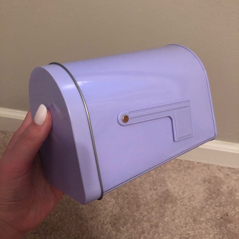 COPY - lavender mini mailbox
